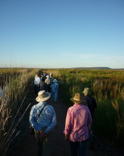 People walking